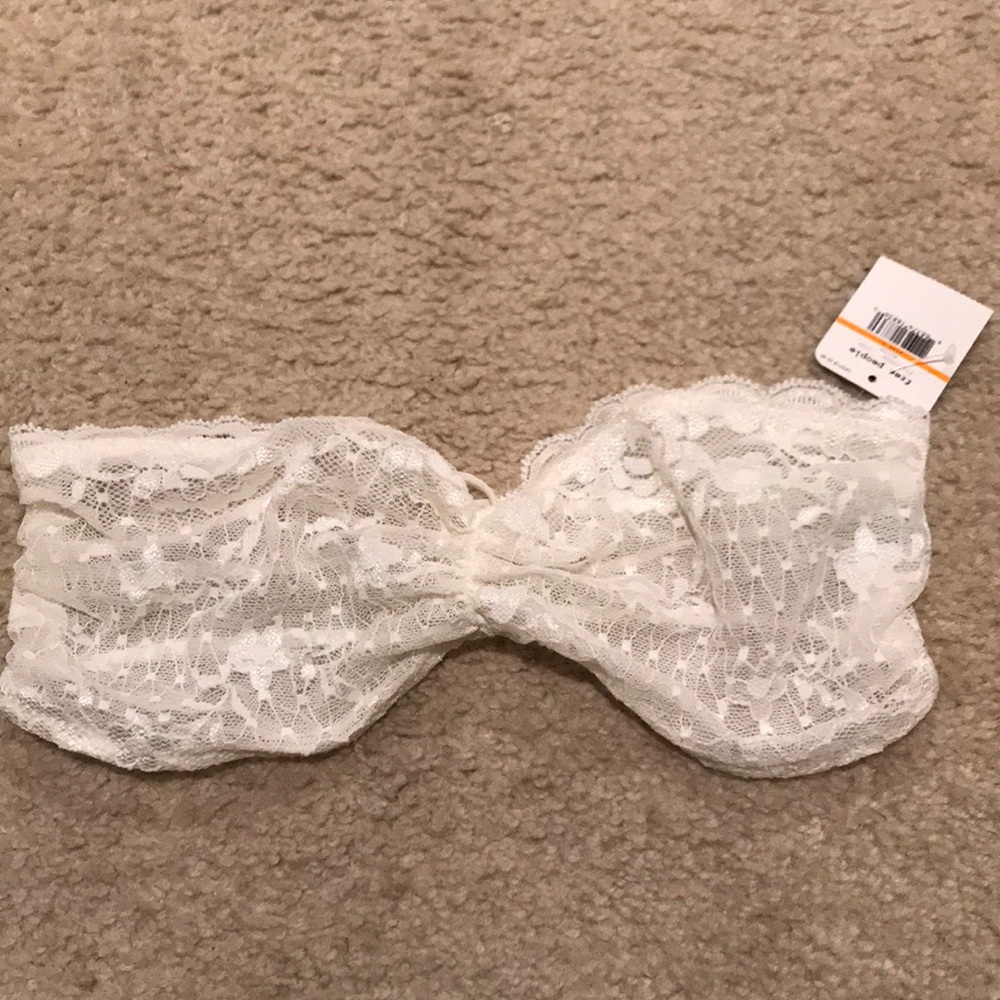 Free People Strapless bralette NWT!
